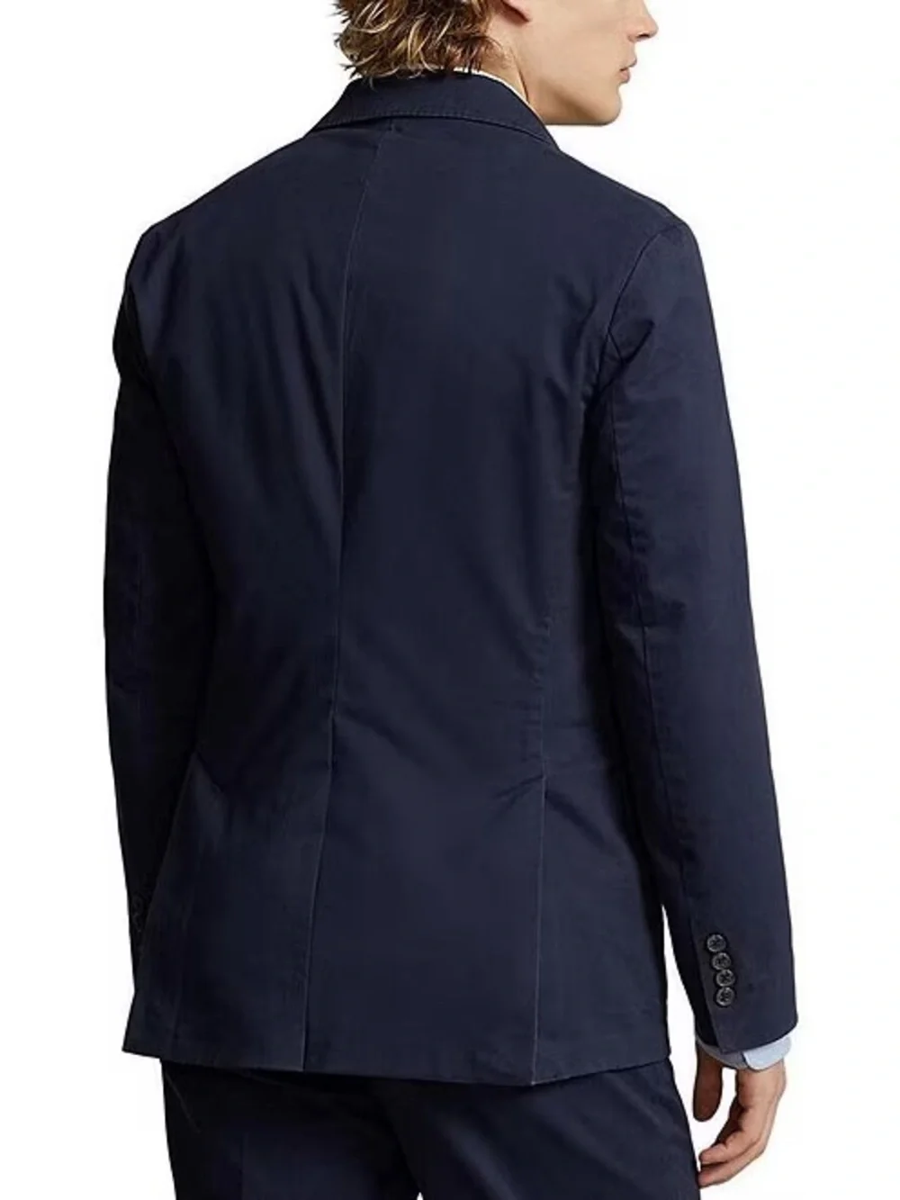 Polo by Ralph Lauren Men's Navy Two-Button Sport Coat 42R